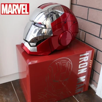 MK5 Iron Man Kiiver 1:1 hääljuhtimine Silmad Heleda Mudel Mänguasjad Täiskasvanud Elektrilised Kantavad Avamine Ja Kiiver Sünnipäeva Kingitused