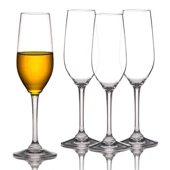 4 tk 225ml Slim šampanja klaas USA Tritan plastikust tassi läbipaistev Purunematu Taaskasutamise veini klaasid