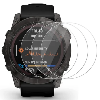 (3tk) Eest Garmin Fenix 7 7S 7X / Fenix 6 6S 6X Pro 5 5S Smart Watch Kaitsva Karastatud Klaas Ekraani Kaitsekile
