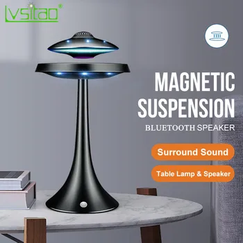 Levitating UFO kõlar, lambi Magnet tabel lamp öö valguses bluetooth bluetooth Surround Heli, BT speaker loomingulised kingitused lamp