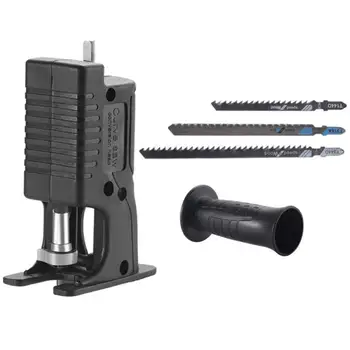 Tööorgani Nägin Adapter Sawblade Electric Drill Modifitseeritud Elektriline Nägin Võimu Tööriist Puidu Lõikur Masin Manus Adapter