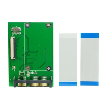 1.8 Tolline 40Pin ZIF/CE SSD HDD Hard Disk Drive, Et 7+15 22 Pin SATA Adapter Converter Juhatus