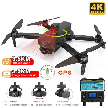 GPS Undamine 4K Profesional 3-Telje Gimbal HD Kaamera 2.4 G Wifi Dron 3 KM RC Helikopter Quadcopter VS SG906