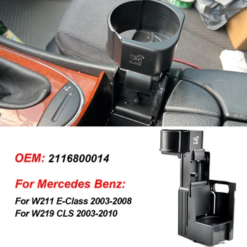 Auto Vee topsihoidja Center Console Mount Cup Pudel Omanik Mercedes Benz W211 E-Klassi 2003-2008 Auto Accessory 2116800014