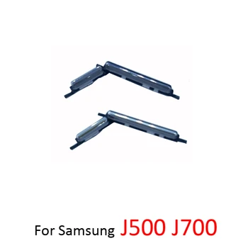 Samsung Galaxy J5 J7 2015 J500 J700 J500F J700F J700H J700M J700T Telefoni Korpus Raami Keha Maht Power Nuppu Pool Võti