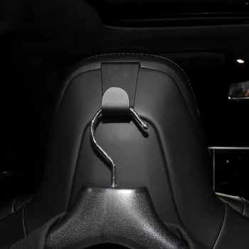 Alumiinium Mantel Konks Installa ja Eemaldada Mugav, Lihtne Peatugi Tagaistmel Riideid Ülikonna Riidepuu jaoks Tesla Model S X