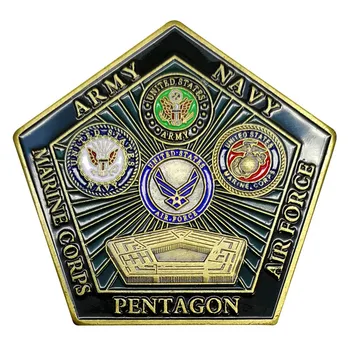 Hot Müük USA Kaitseministeeriumi Amy Mereväe õhujõudude Pentagon USA Väljakutse Müntide Kogumise Kingitus Koju Decotation