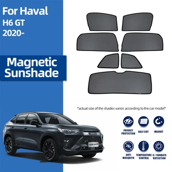 Eest GWM Haval H6 GT Coupe 2020 2021 2022 Magnet Auto Päikesevarju Kilp Ees Taga Esiklaas Kardin Akna Päikese Vari Visiir