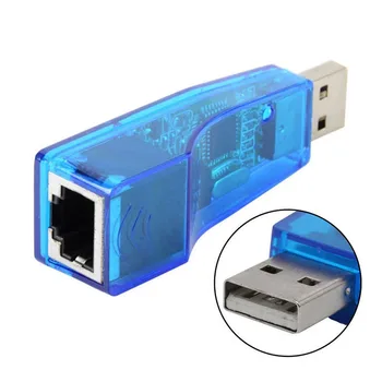USB 2.0 LAN RJ45 Ethernet 10/100Mbps Võrkudega Kaardi Adapter Win8 PC PUO88