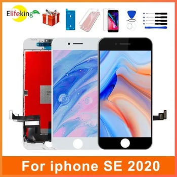 AAA SE2 LCD Ekraan, iPhone SE 2020 Touch Ekraani Asendamine A2296 A2275 A2298 Ei Surnud Pixel+Karastatud Klaas+Tööriistad 100% Testitud