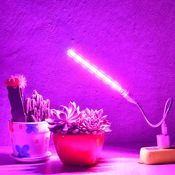 3W/14LED 5W/27 LED Grow Light USB-Punane & Sinine Hüdropooniline Kasvav Taim Valguse Baar Desktop Taim, Lill Kasvab LED Ribad