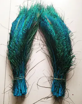 Hulgi-Tasuta hea laevandus kvaliteetne 20pcs loomulik peacock feather 30-35cm/12-14inch erinevaid dekoratiivseid hu sinine kuum