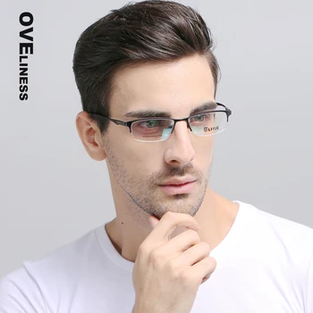 puhas titaan prillid raamid mehed optilised klaasid poole rim prillid raamid mehed retsepti prillid, prillid