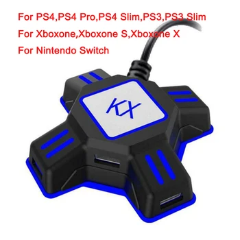 Eest PS4 Töötleja Klaviatuur, Hiir Adapter KX USB Gamepad Adapter Converter for Xbox Ühe Nintendo Vahetada Playstation 4 Pro P3