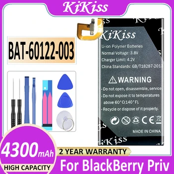 4300mAh KiKiss Aku BlackBerry Priv STV100-1/2/3 HUSV1 PVT-60122-003 Nutitelefoni Akut + Tööriistad