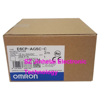 Uus ja Originaal E6CP-AG5C-C 256P/R OMRON Andurid Rotat Kodeerija Plastic12-24VDC 2M Mikro-Kodeerija-Lüliti