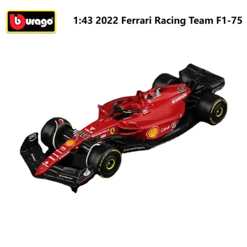 2022 Ferrari SF75/SF21 Bburago Diecast 1:43, Auto Metall-F1 Mudeli Auto Valem Üks Mänguasi Võidusõidu Auto Valem 1 Sulamist Mänguasja Kogumine