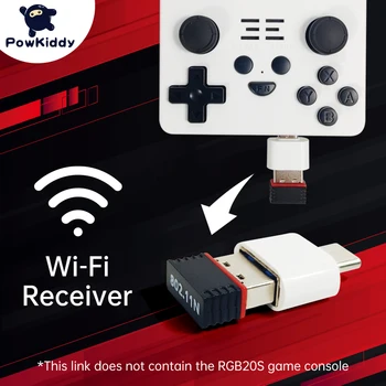 Eest POWKIDDY RGB20S USB WiFi Adapter Bluetooth4.0 150Mbps SmartAP Traadita arvutivõrgu Kaardi Vastuvõtja