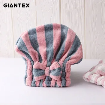 GIANTEX Naised Rätikuid Vannituba Microfiber Rätikuga Juuksed Rätikuga Vann Käterätid Täiskasvanutele toallas serviette de bain recznik handdoeken