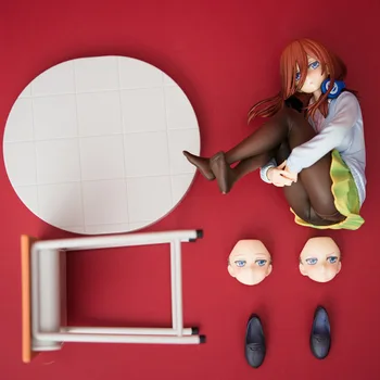 19cm Anime Murdarv Mänguasi Kotobukiya Põhiliselt Quintuplets Miku Nakano PVC Mänguasi Tegevus Arvandmed Tüdruk Lauale Mudel Mänguasjad