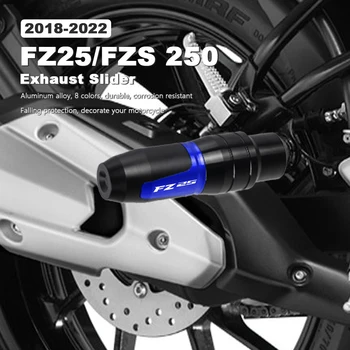 Kukkumise Kaitse FZ25 Heitgaasi Liugur Protector CNC Alumiinium Jaoks Yamaha FZ FZS V3 FZ-X 150 250 FZ16 FZ FZS 250 FZ250 2017-2022