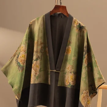 Uus 2022 Jaapani Naine Kimono Jakk Cosplay Särk Pluus Naiste Vintage Jaapani Yukata Naine Suvel Rannas Rüü Riided