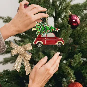 Uus Aasta 2023 Jõulud Auto Puidust Ripatsid Xmas Tree Rippuvad Kaunistused Diy Puidust Lapsed, Käsitöö, Kingitus, Jõulu Kaunistused A0i5