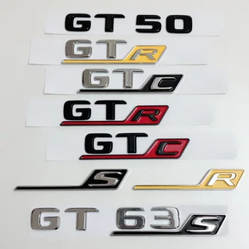 3D ABS Tagumine Pagasiruumi Decal Logo Embleem Kleebise Jaoks Mercedes AMG GT R S C GTR GTS GT50 GT43 GT53 GT63S W190 W251 Auto Tarvikud