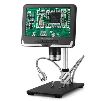 Andonstar - Digitaalne Jootmine Mikroskoobi AD206, 1080P, Vaata Telefon Remont, SMD / SMT, Must ja Valge