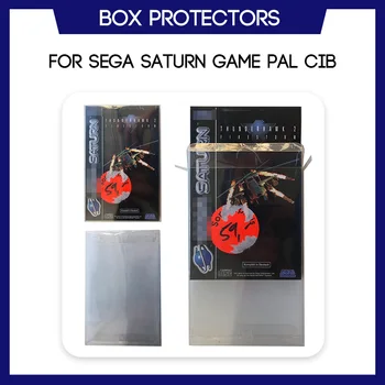 Kasti Kaitsja Jaoks Sega Saturn Mängu PAL CIB järgi Valmistatud Varuosade Selge Plastist