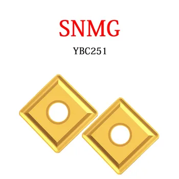 10TK (SNMG 120404 120408 120412 120416 YBC251 Karbiid Lisab Terase Töötlemine CNC Metall-Silindriline Treimine Vahend Seatud Omanik