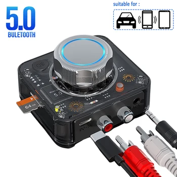 3D Stereo Bluetooth 5.0 Vastuvõtja Traadita Adapter, RCA 3.5 3.5 mm AUX-Pesa TF Kaart Car Audio Transmitter Kit Kõlar Võimendi