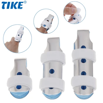 TIKE 3 Suurused Sõrme Traksidega Toetada Poos Korrektor Alumiinium Sõrme Splint Taastamise Vigastuse Valu Painde Deformatsiooni Korrektsioon