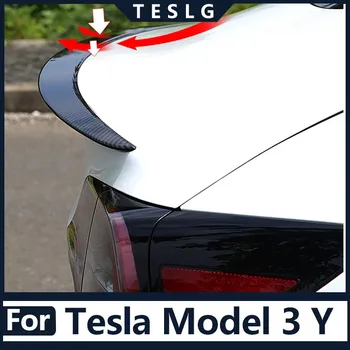 Auto Spoiler ABS Plastikust 2022. aastaks Tesla Mudel 3 Mudel Y-Auto Saba Auto Pagasiruumi Kleebis Tagumine Tiib Välisilme Muutmine Tarvikud