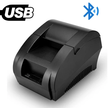 Kaasaskantav Saamist Printer Bluetooth 58mm USB termoprinteri ESC/POS Käsk jaemüük süsteem