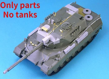 1:35 Mõõtkavas Die-valatud Vaiku Mannekeeni Mudeli Kokkupanekuks Kit taani Leopard 1A5DK Main Battle Tank Muutmine (nr Ofort) Värvimata