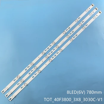 LED-Taustvalgustuse ribad 8 lamp TCL 40