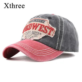 Xthree Meeste Baseball Caps Naiste ühise Põllumajanduspoliitika Luu Streetwear Isa Müts Snapback Tikandid Vabaaja Casquette Hip-Hop Kork
