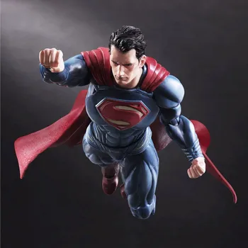 Mängida Kunsti 25cm kui Superman Marvel Logi sisse Filmi Batman vs Superman Super Kangelane Tegevus Joonis Mänguasjad