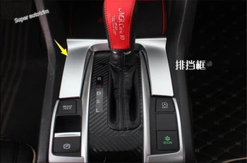 Lapetus Edastamine Shift käigukast Paneeli Katta Sisekujundus Komplekt Honda Civic 2016 - 2020 ABS Tarvikud Interjöör Remondil Komplekt