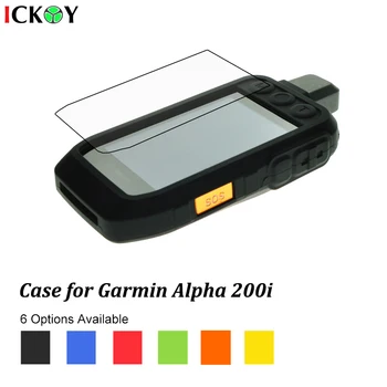Räni Puhul Nahk + LCD Ekraan Kaitsja Kilp Film Handheld GPS Garmin Alfa-200i Alpha200i Tarvikud