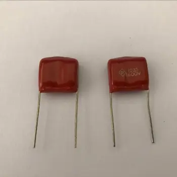 10tk Metal film capacitor CBB CBB81 1600V 1.6 KV ON 0,1 UF 682 472 473 103 224 474J kondensaator