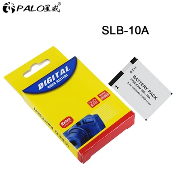 PALO SLB-10A taaslaetav Aku SLB 10A Kaamera Akud Samsung PL50 PL60 PL65 P800 SL820 WB150F WB250F WB350F WB750