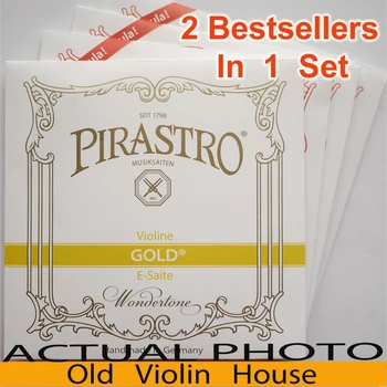 Pirastro Tonica nailon viiul stringid (412027), 2 Parimaid Müüjaid Ühes Komplekt ,valmistatud Saksamaal,Hot müüa