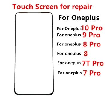 Puuteekraaniga Oneplus 10 9 8 Pro 7 7T 8Pro esipaneelil LCD Ekraan Läbi Klaasist Kate Objektiivi Remont Asendada Osad