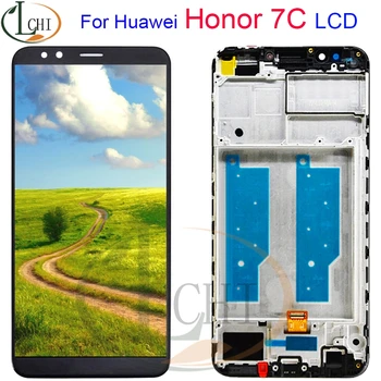 Uus Originaal LCD Huawei Honor 7C Pro LCD Ekraan Puutetundlik Digitizer LND L 29 L22 AL30 TL40 Jaoks Huawei Honor 7C LCD+Raam