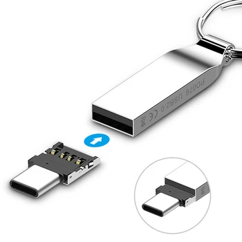 1/2tk USB-C 3.1 C-Tüüpi Mees, Et USB-Emane OTG Adapter Converter For U Disk