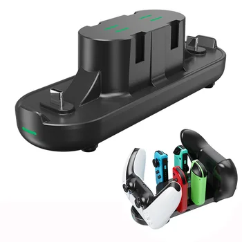 6 in 1 Kiire Laadija Nintendo Switch Pro Wireless Controller Laadimine Häll Dokis Jaama jaoks PS5 Xbox Seeria X S Juhtnuppu