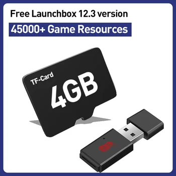 Launchbox 4G TF-Kaardi 45000 Mittekolmnurksed Mängud Videomängukonsoolid /kõvaketas 87 Emulators PSP/PS1/PS2/PS3/GameCube/SS