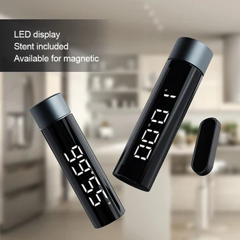 99 Minutit Spin Taimer Silindriline LED Digitaalne Köök Loendurid, Magnet Omanik Kaasaskantav Reguleeritav Taimer Alarm Ajastus Vahendid